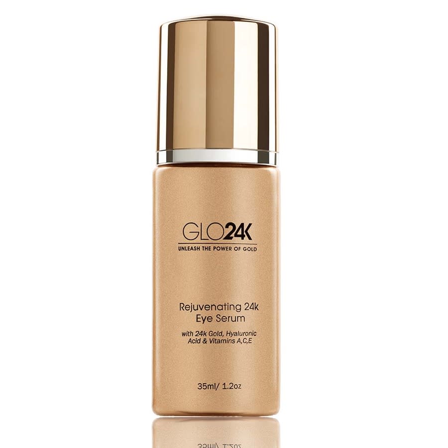 GLO24K Rejuvenating 24K Eye Serum - With 24K Gold, Hyalur 1 oz Skin Care 696505608195