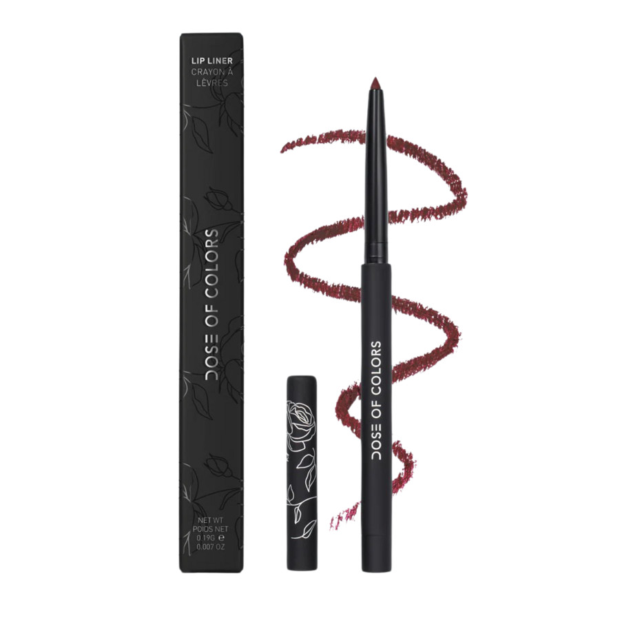 Dose of Colors Ladies 10 Year Lip Liner - Black Rose 0.007 oz Black Rose Makeup 818729025507