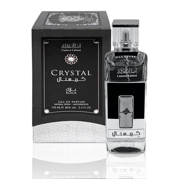 Ard Al Zaafaran Unisex Crystal Black EDP Spray 3.4 oz Fragrances 6291106064872