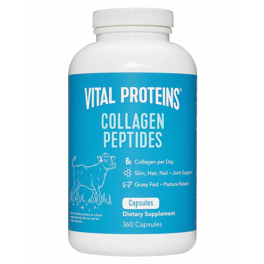 Vital Proteins Collagen Peptides Capsules 360 oz Bath & Body 850232005652