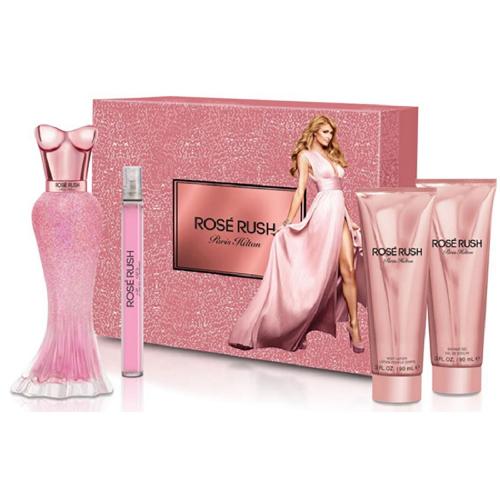 Paris Hilton Ladies Rose Rush Gift Set Fragrances 608940583593