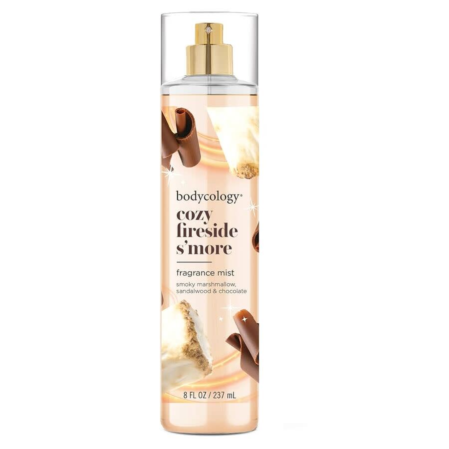 Bodycology Unisex Cozy Fireside S'More Fragrance Mist 8 oz Fragrances 885645050098