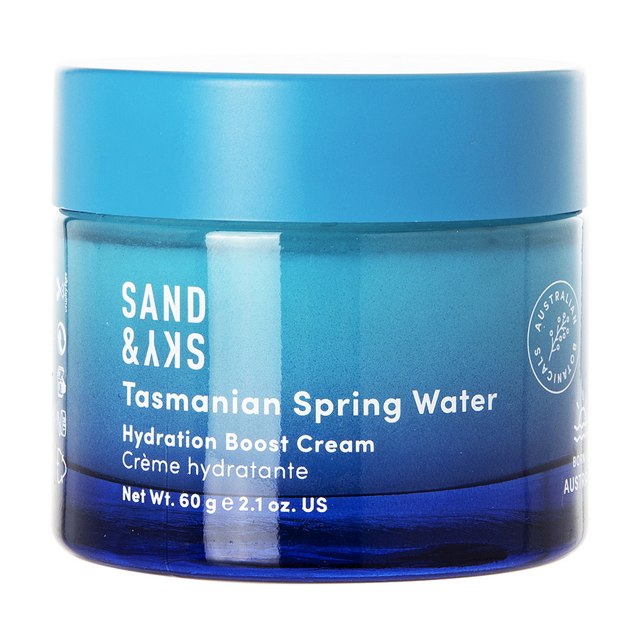Sand and Sky Tasmanian Spring Water - Hydration Boost Cream 2.1 oz Skin Care 8886482916266