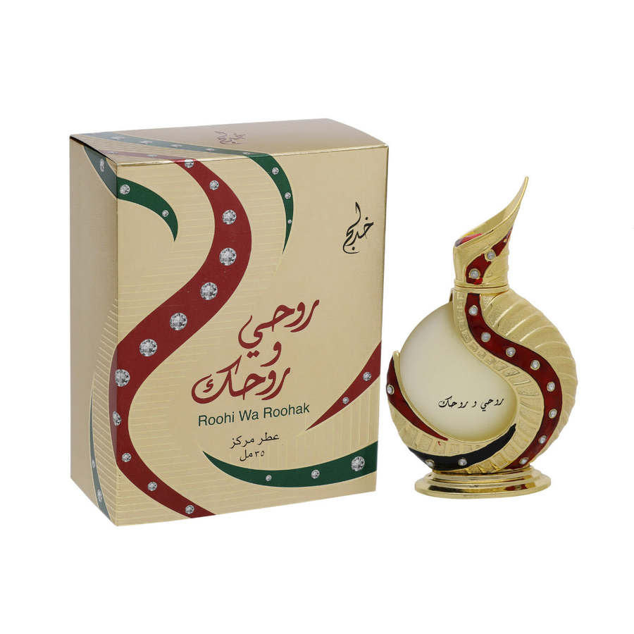 Khadlaj Ladies Roohi Wa Roohak Concentrated Perfume Oil 1.18 oz Fragrances 6291107970226