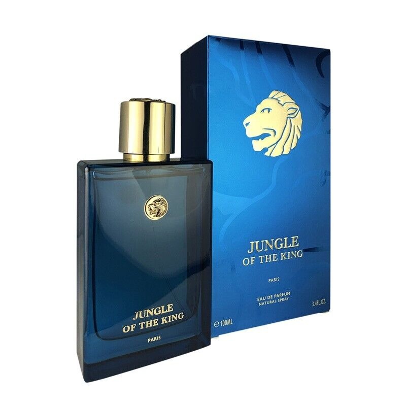 Geparlys Mens Jungle Of The King EDT 3.4 oz Fragrances 3700134410122