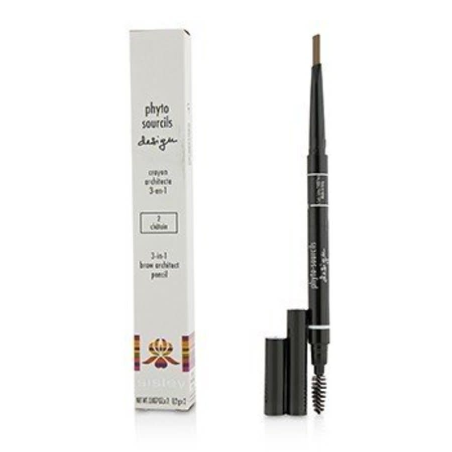 Sisley Ladies Phyto Sourcils Design 3 In 1 Brow Architect Pencil Chatain Makeup 3473311875228