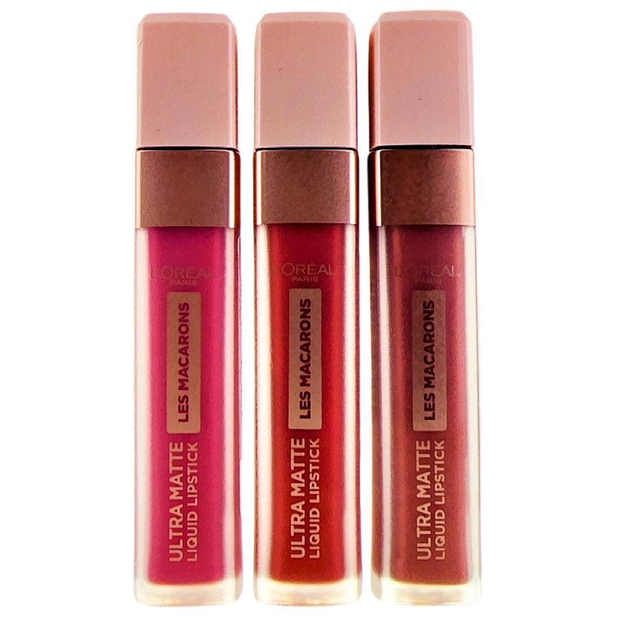 L'Oreal Professional Ladies Paris Infaillible Les Macarons Matte Liquid Lipsti Gift Set Makeup 3660732523016