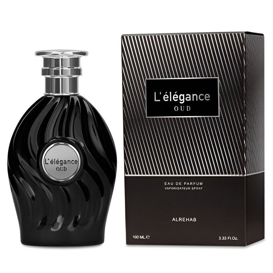 Al Rehab Mens L'elegance Oud EDP Spray 3.4 oz Fragrances 6281110000263