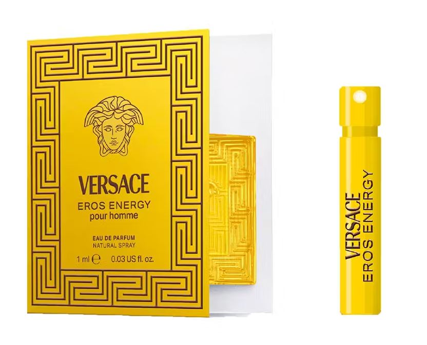 Versace Mens Eros Energy EDP Spray 0.03 oz Fragrances 8011003890835