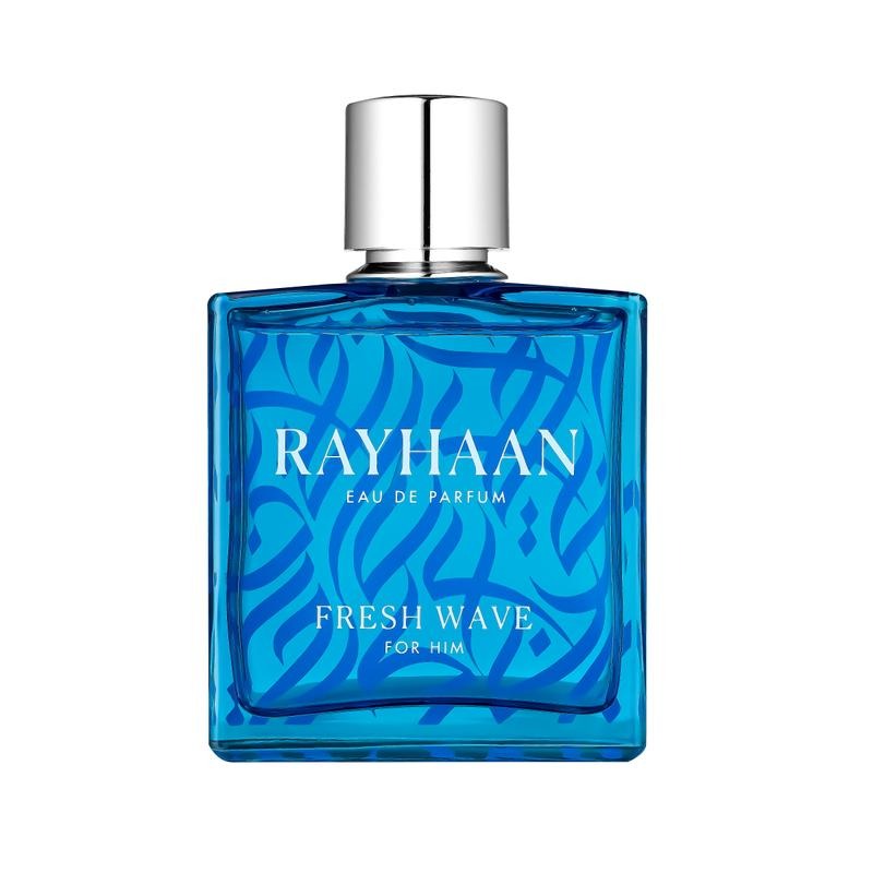 Rayhaan Mens Fresh Wave EDP Spray 3.4 oz Fragrances 6298044138559