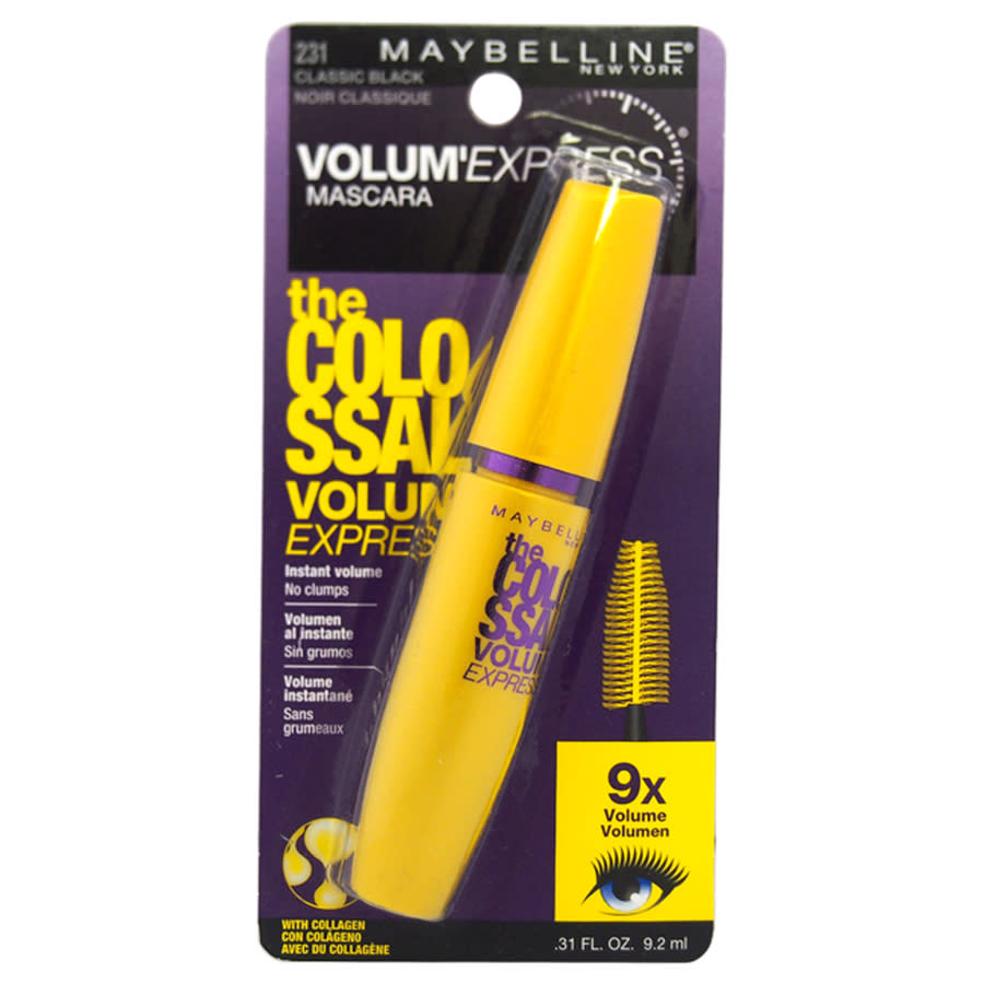 The Colossal Volum Express Mascara - # 231 Classic Black by Maybelline for Women - 0.31 oz Mascara