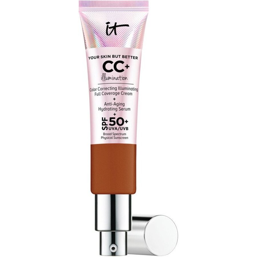 It Cosmetics CC+ Cream Illumination SPF 50+ 1.08 oz Rich Honey (caramel brown) Skin Care 3605971907722