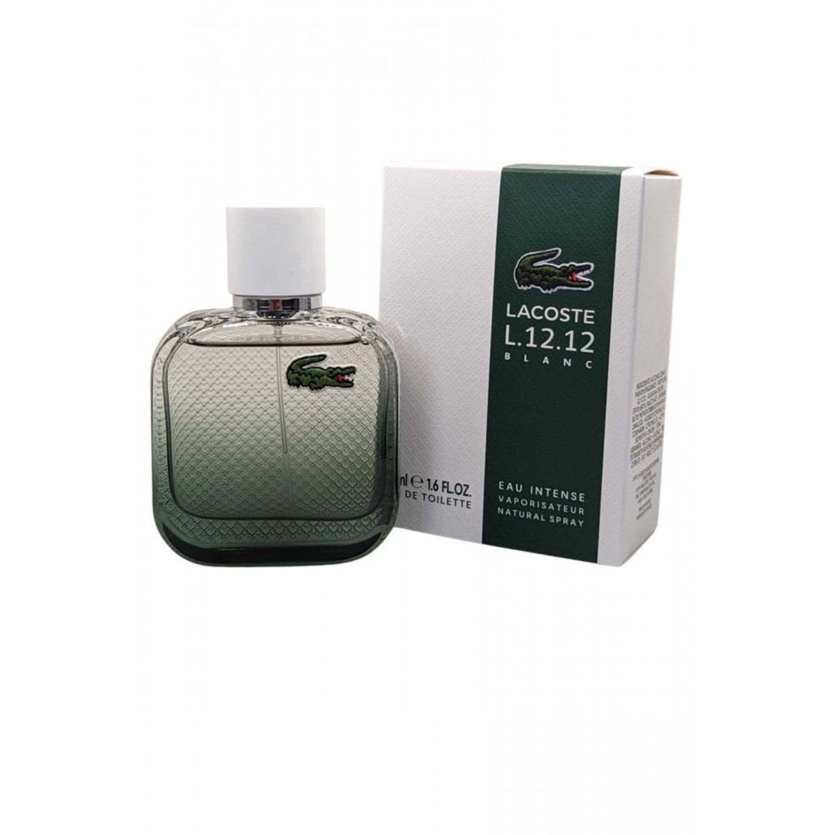 Lacoste Mens L.12.12. Blanc Eau Intense EDT Spray 1.7 oz Fragrances 3386460149167