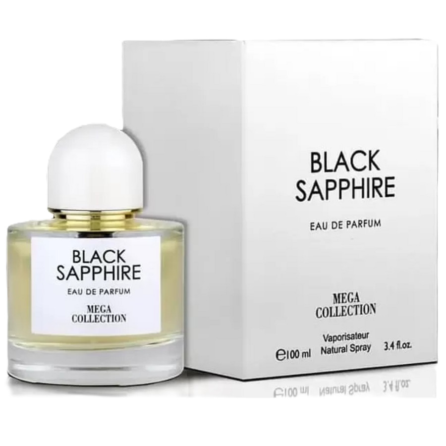 Mega Collection Unisex Black Sapphire EDP Spray 3.4 oz Fragrances 6423080715833