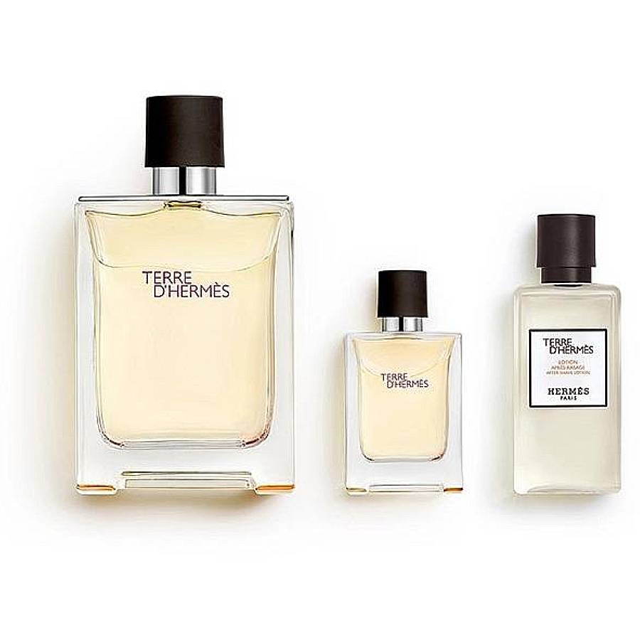 Hermes Mens Terre d'Hermes Gift Set Fragrances 3346130422945
