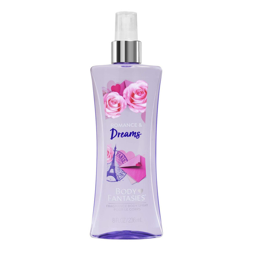 Body Fantasies Romance & Dreams 8 Oz Fragrance Body Spray 026169034656