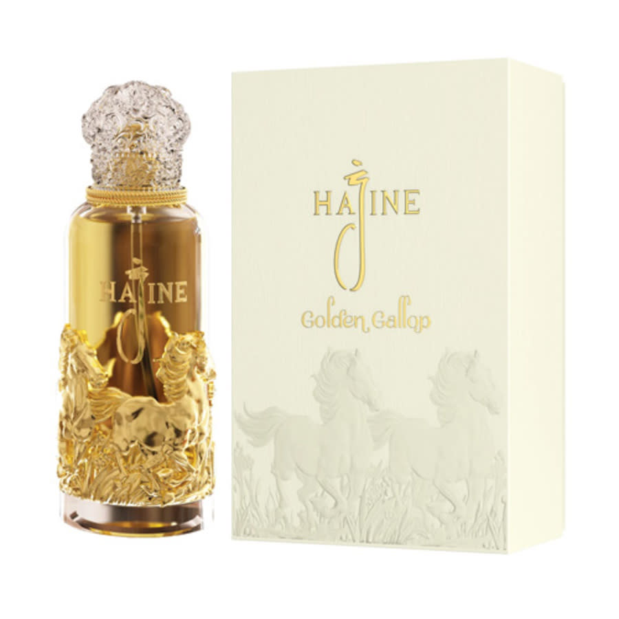 Hajine Unisex Golden Gallop EDP Spray 3.38 oz Fragrances 3760377970241