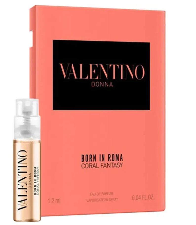 Valentino Ladies Donna Born In Roma Coral Fantasy EDP Spray 0.04 oz Fragrances 3614273672450