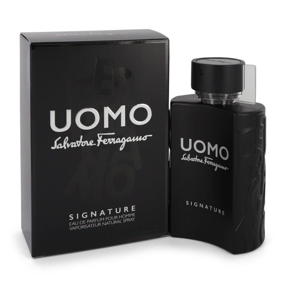 Salvatore Ferragamo Mens Uomo Signature EDP Spray 3.4 oz Fragrances 052086374843
