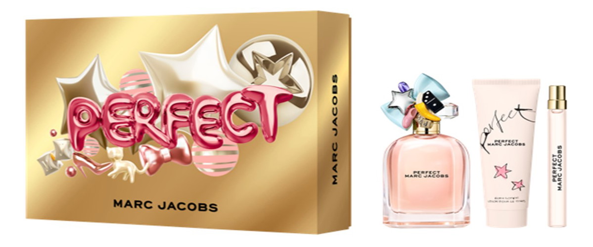 Marc Jacobs Ladies Perfect Gift Set Fragrances 3616306131705