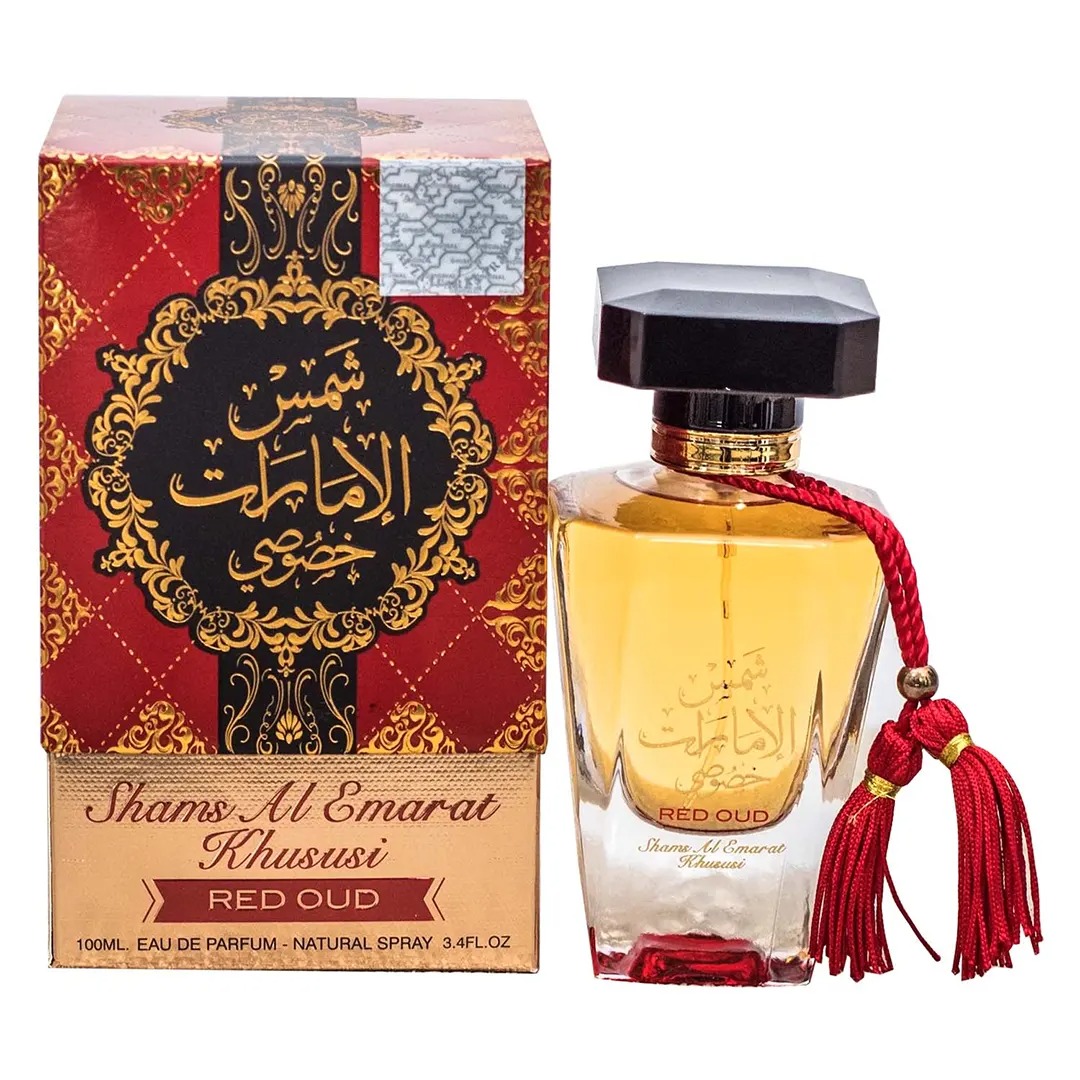 Ard Al Zaafaran Unisex Shams Al Emarat Khususi Red Oud EDP Spray 3.4 oz Fragrances 6276717462156