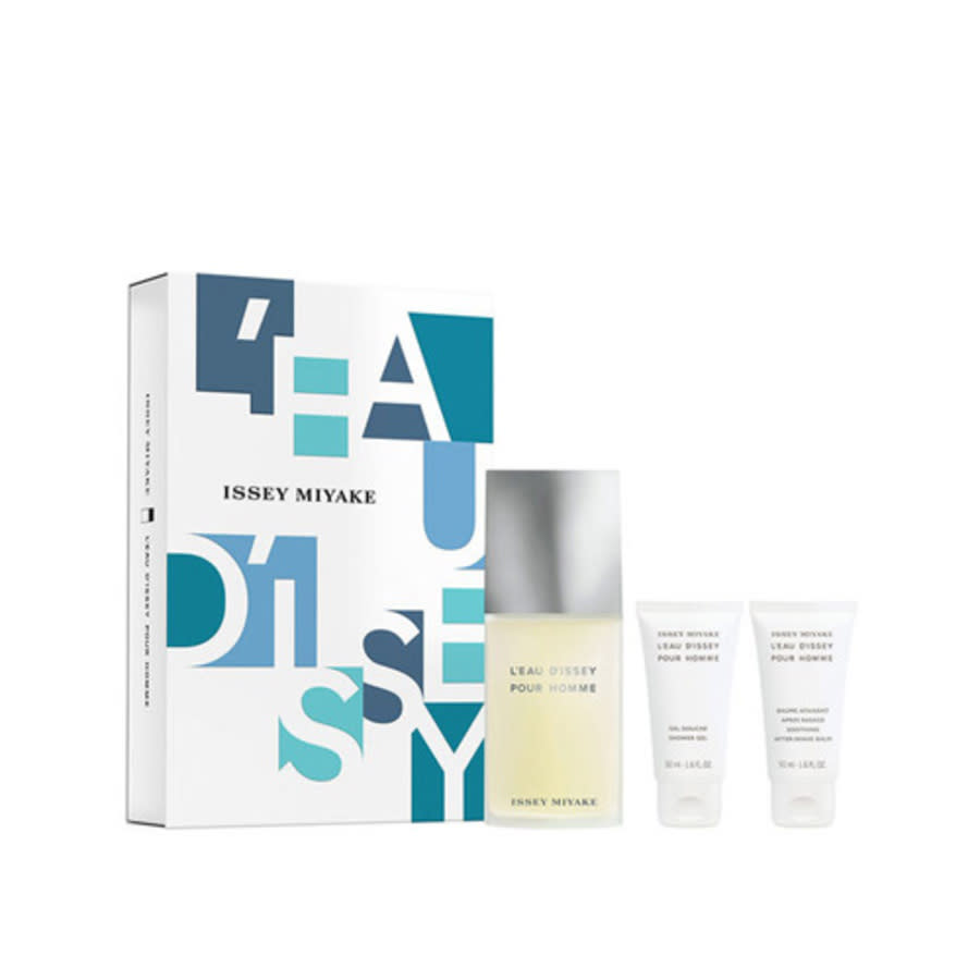 Issey Miyake Mens L'eau D'issey Pour Homme Gift Set Fragrances 3423222118471