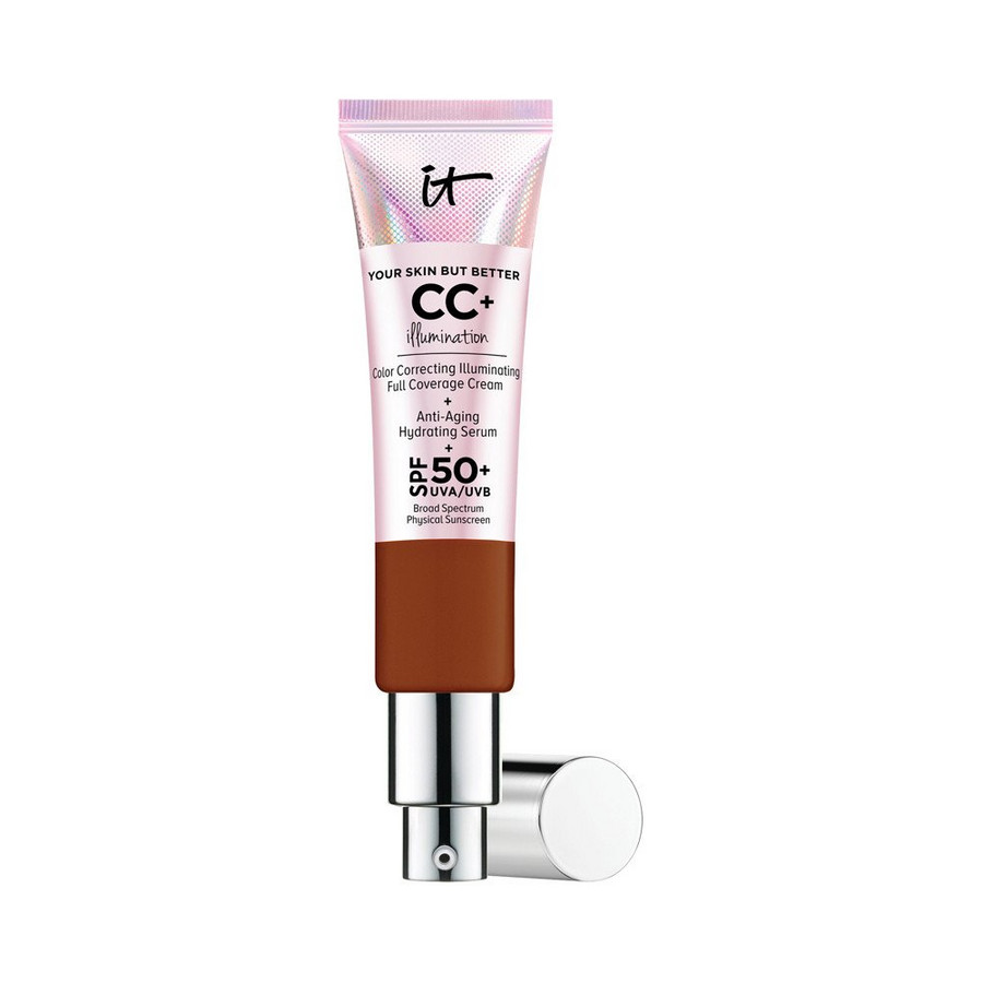It Cosmetics CC+ Cream Illumination SPF 50+ 1.08 oz Deep (deep skin w/ neutral undertone) Skin Care 817919018107