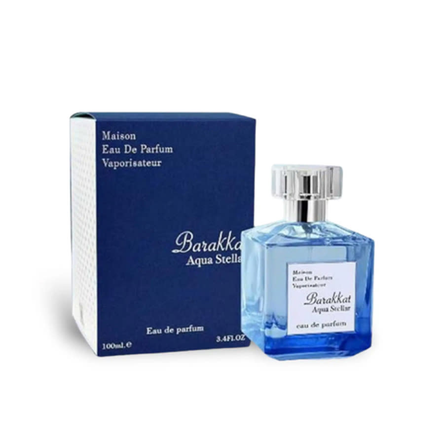 Fragrance World Unisex Barakkat Aqua Stellar EDP Spray 3.38 oz Fragrances 6291108328750