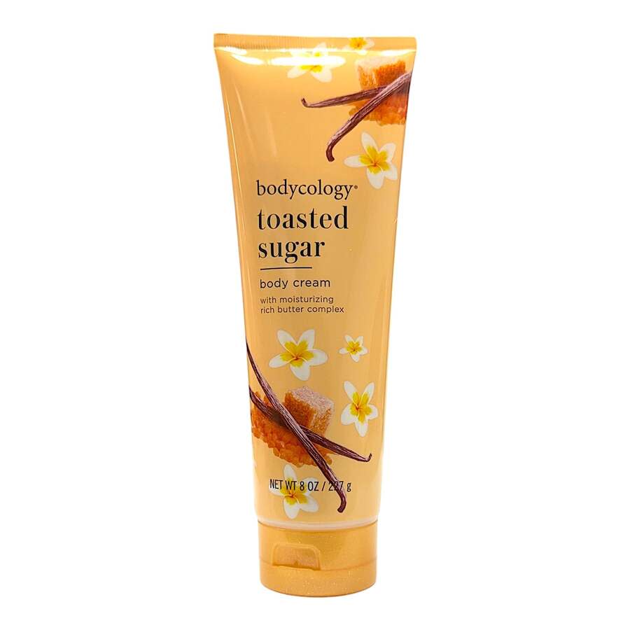 Bodycology Toasted Sugar Moisturizing Body Cream 8 oz Bath & Body 885645012362