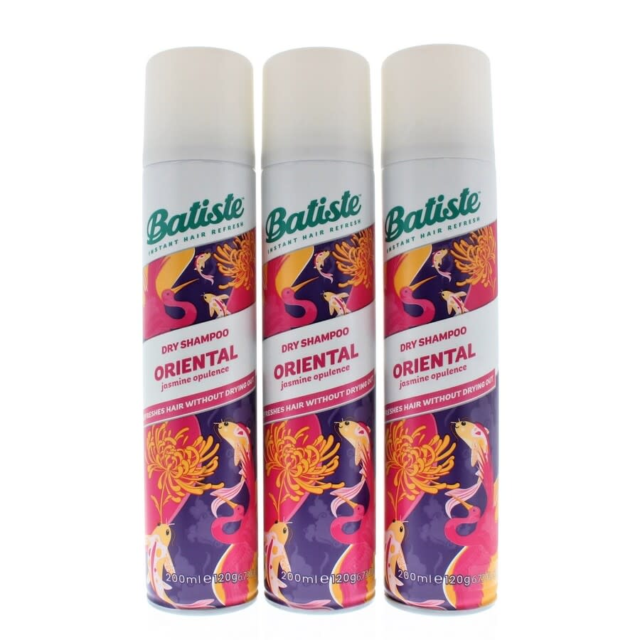 Batiste Dry Shampoo Oriental Jasmine Opulence 200ml (3 PACK)