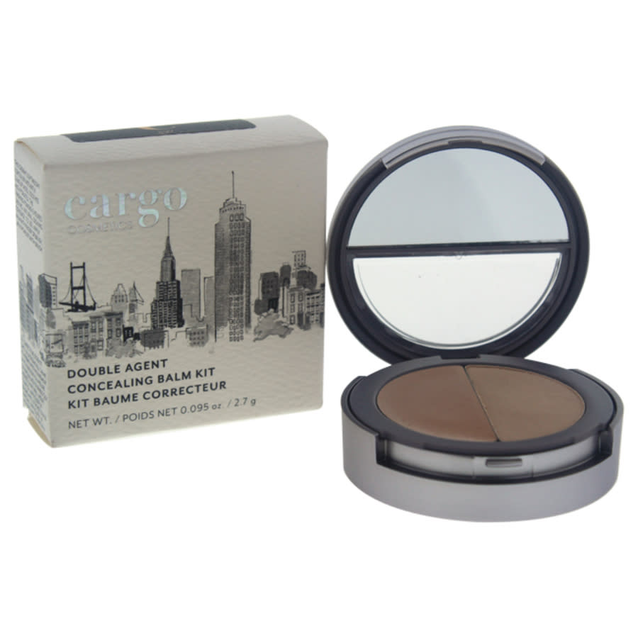 Double Agent Concealing Balm Kit - # 3W Medium with Warm Undertones by Cargo for Women - 0.095 oz Concealer