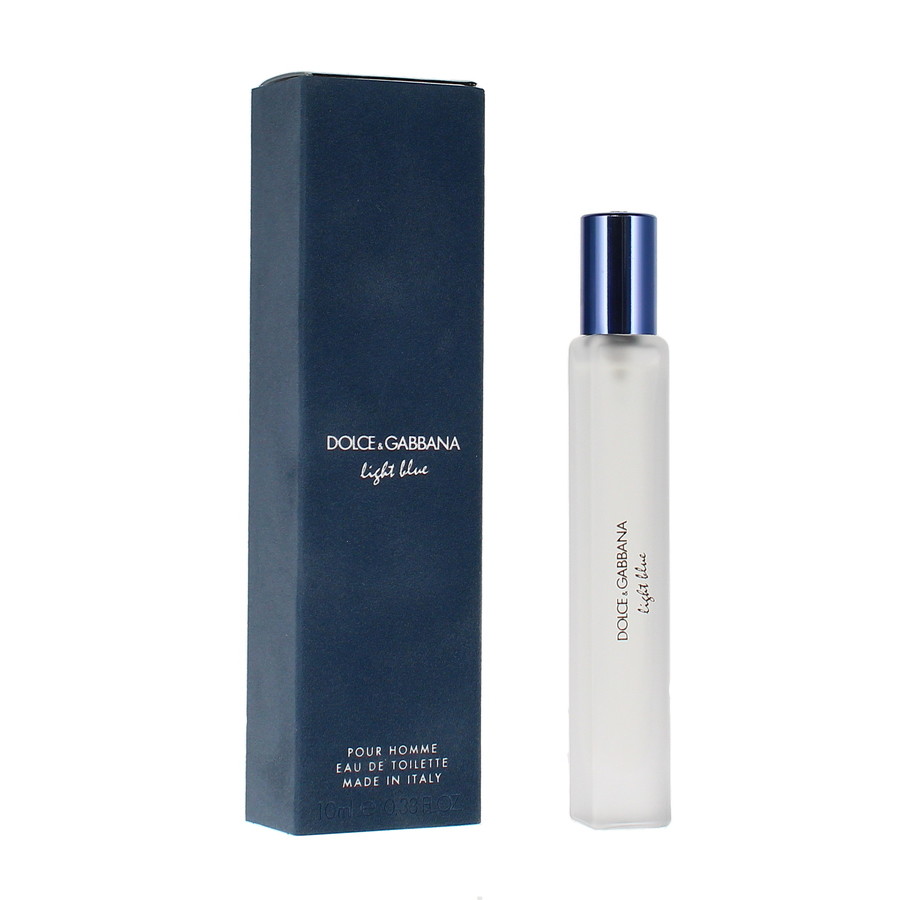 Dolce and Gabbana Mens Light Blue EDT Spray 0.33 oz Fragrances 8057971183050