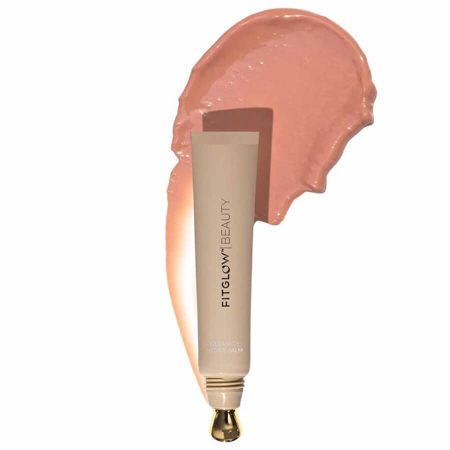 FitGlow Beauty Ladies Ceramide Hydra Lip Balm - Bare 1 oz Pale Beige Nude Makeup 850042717806