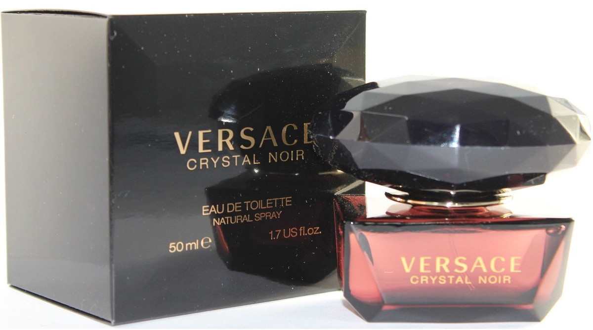 Versace Ladies Crystal Noir EDT Spray 1.7 oz Fragrances 400042829063