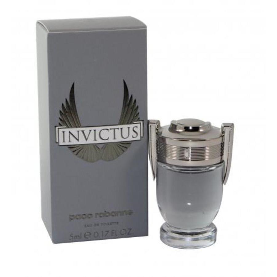 Paco Rabanne Mens Invictus EDT 0.17 oz Fragrances 3349668515691