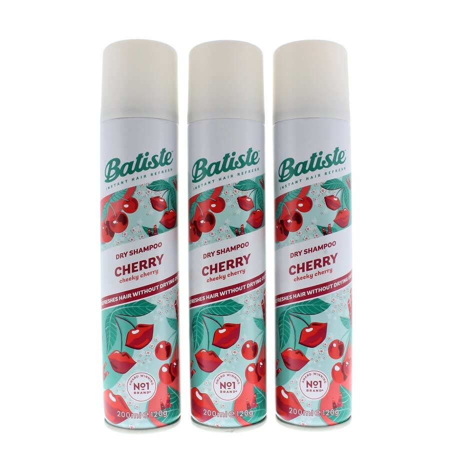 Batiste Instant Hair Refresh Dry Shampoo Cherry Cheeky Cherry 200ml (3 PACK)