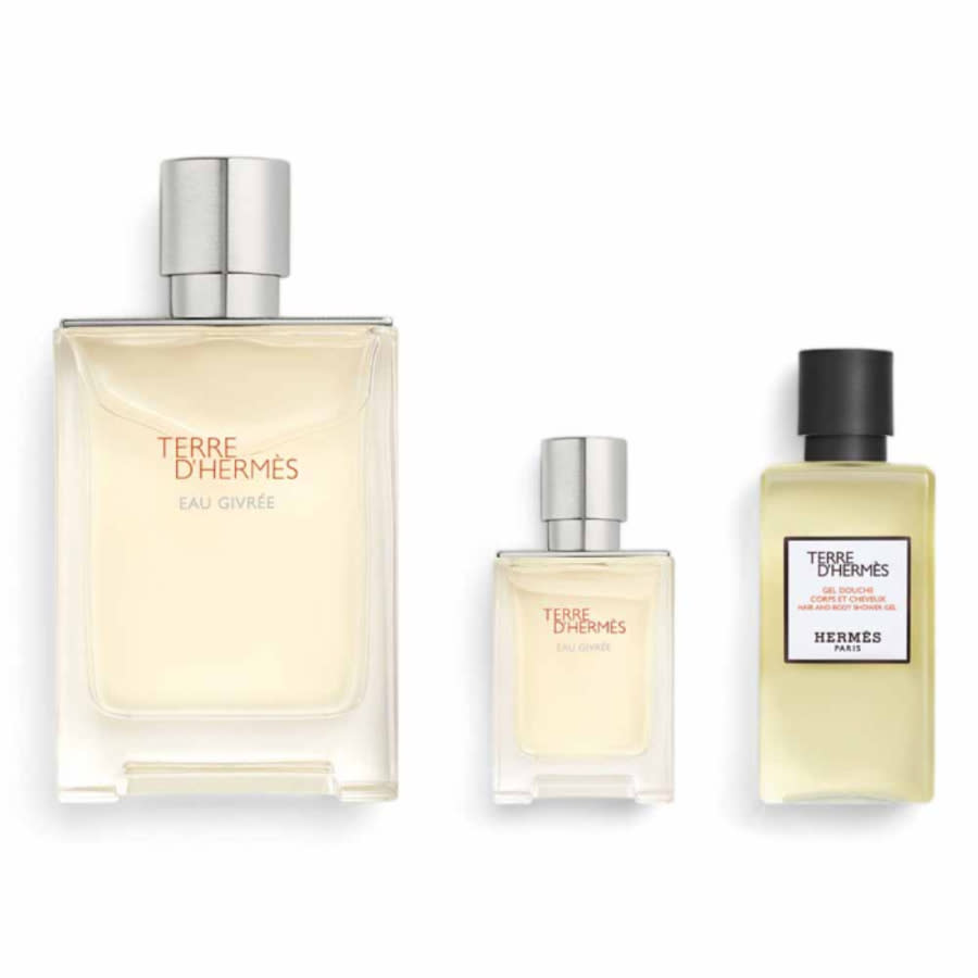 Hermes Mens Terre D'Hermes Eau Givree Gift Set Fragrances 3346130423157