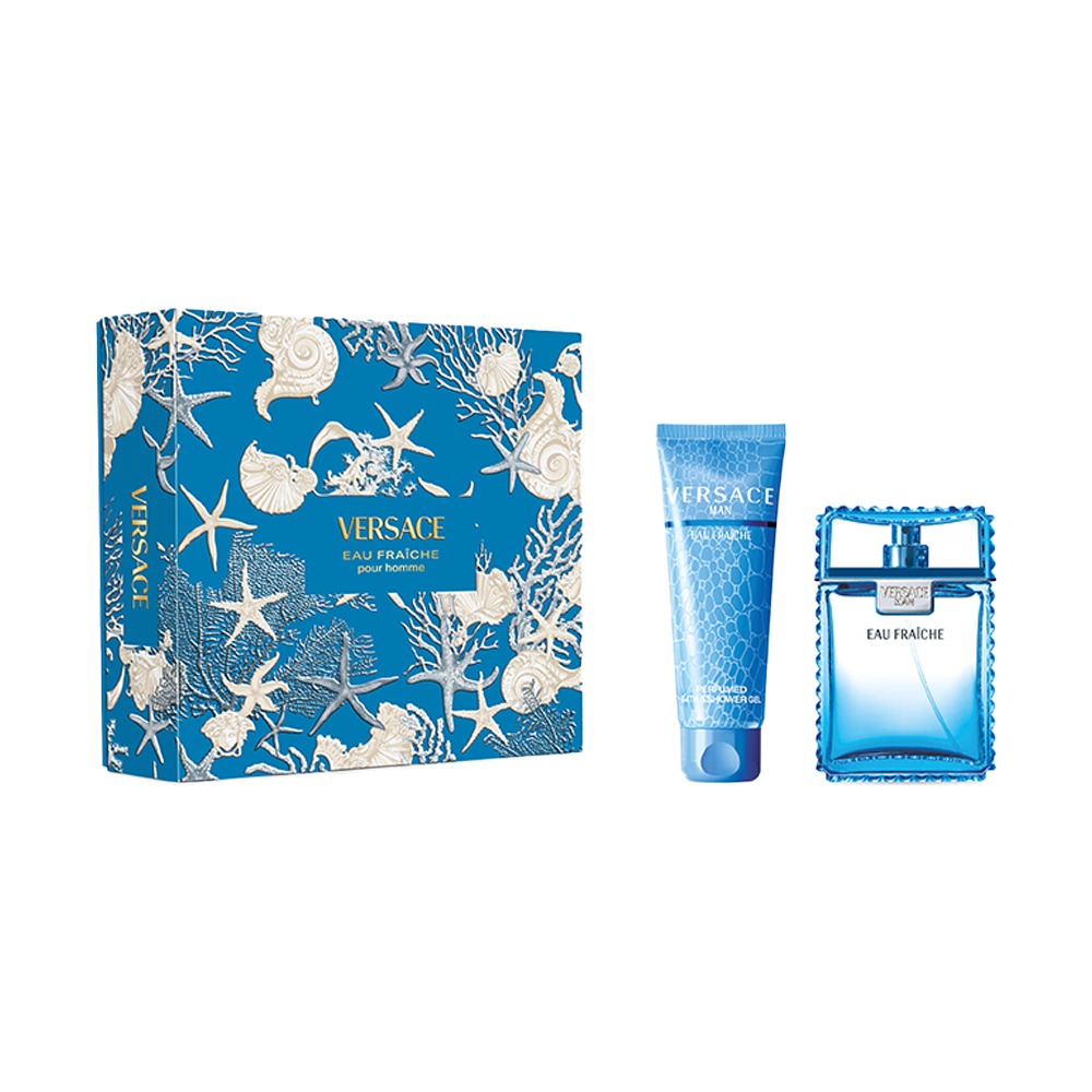 Versace Mens Versace Man Eau Fraiche Gift Set Fragrances 8011003899920