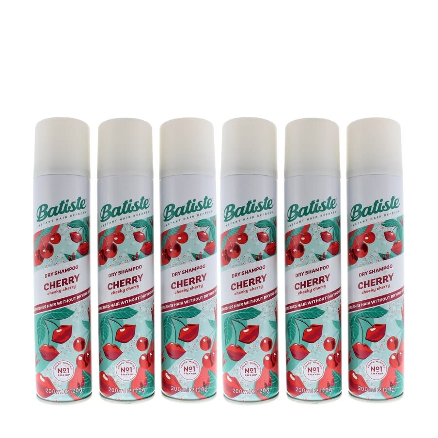 Batiste Instant Hair Refresh Dry Shampoo Cherry Cheeky Cherry 200ml (6 PACK)