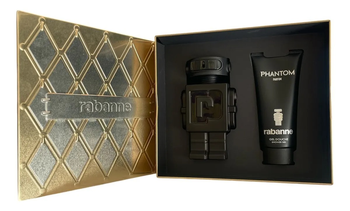 Paco Rabanne Mens Phantom Gift Set Fragrances 3349668642663