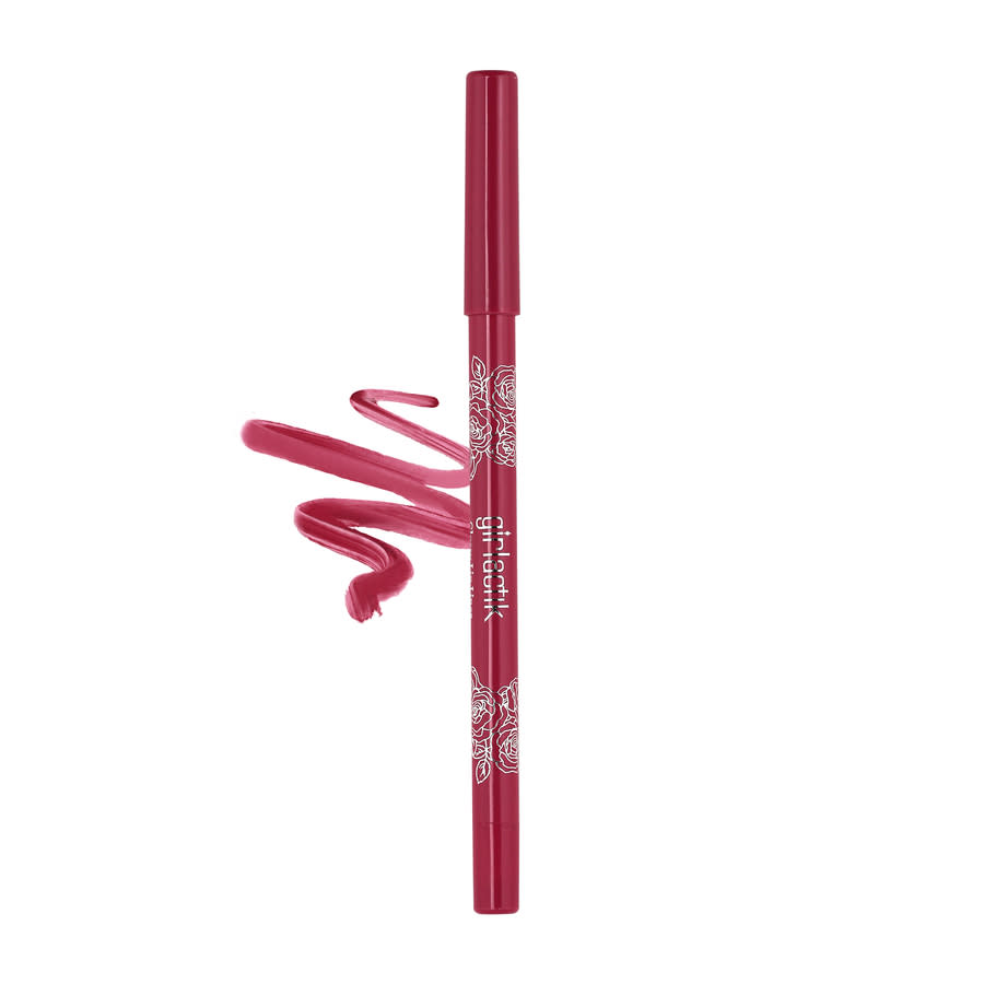 Girlactik Ladies Glossy Lip Liner 1 oz Delilah - Tinted Red Makeup 693667009716