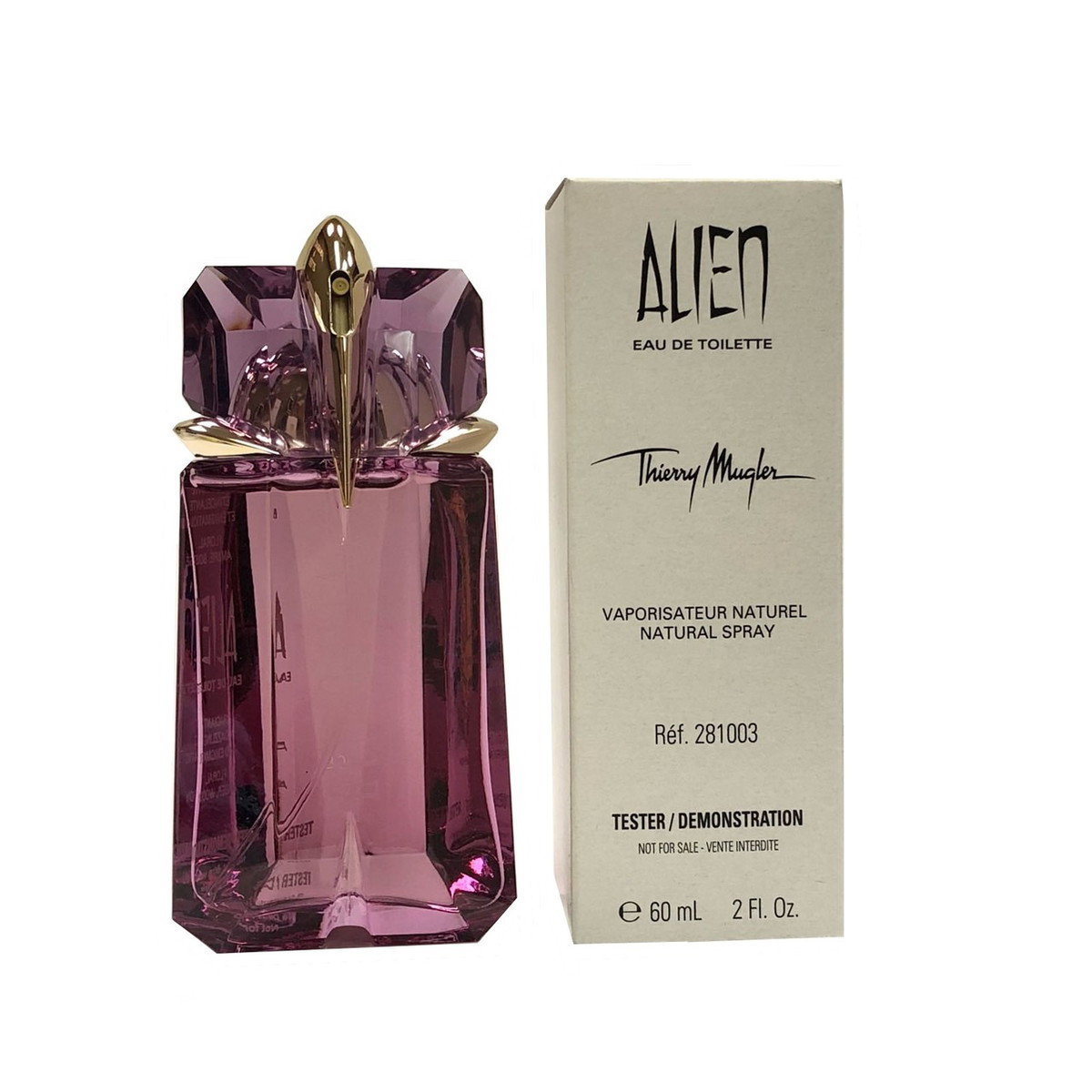 Thierry Mugler Ladies Alien EDT Spray 2.0 oz (Tester) Fragrances 3439602810033