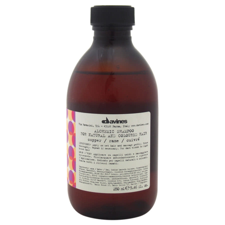Alchemic Copper Shampoo by Davines for Unisex - 9.46 oz Shampoo