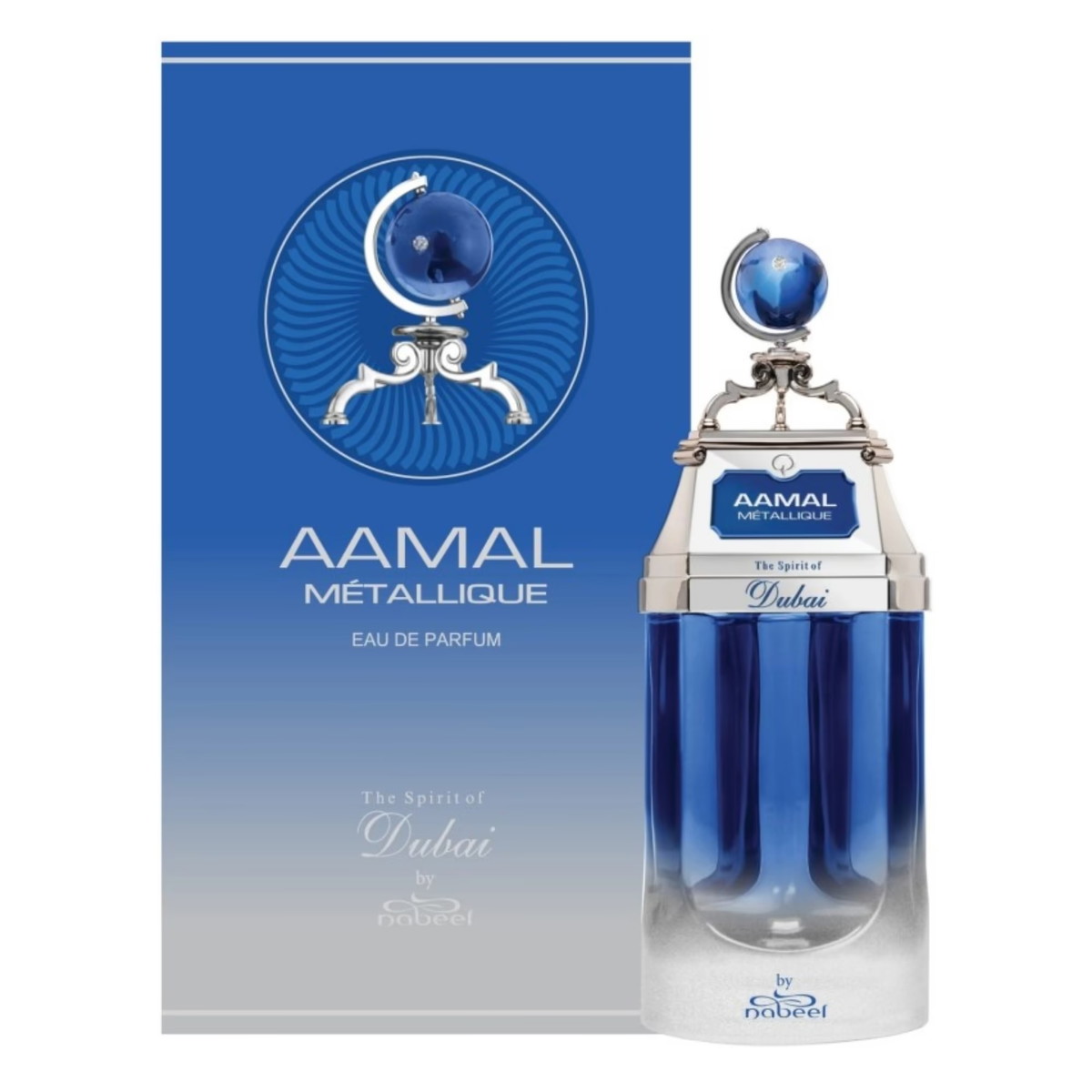 The Spirit Of Dubai Unisex Aamal Metallique EDP Spray 3.0 oz Fragrances 6291109925095