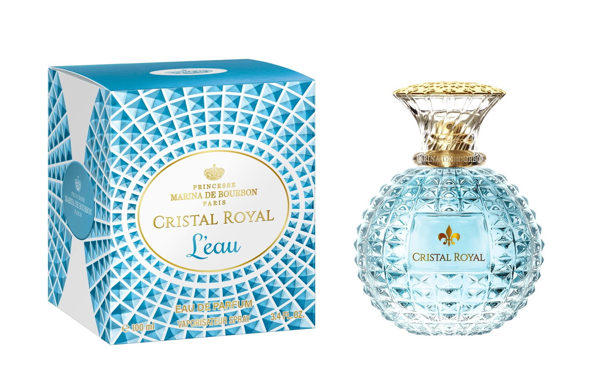 Marina De Bourbon Ladies Cristal Royal L'eau EDP Spray 3.4 oz Fragrances 3494802220037