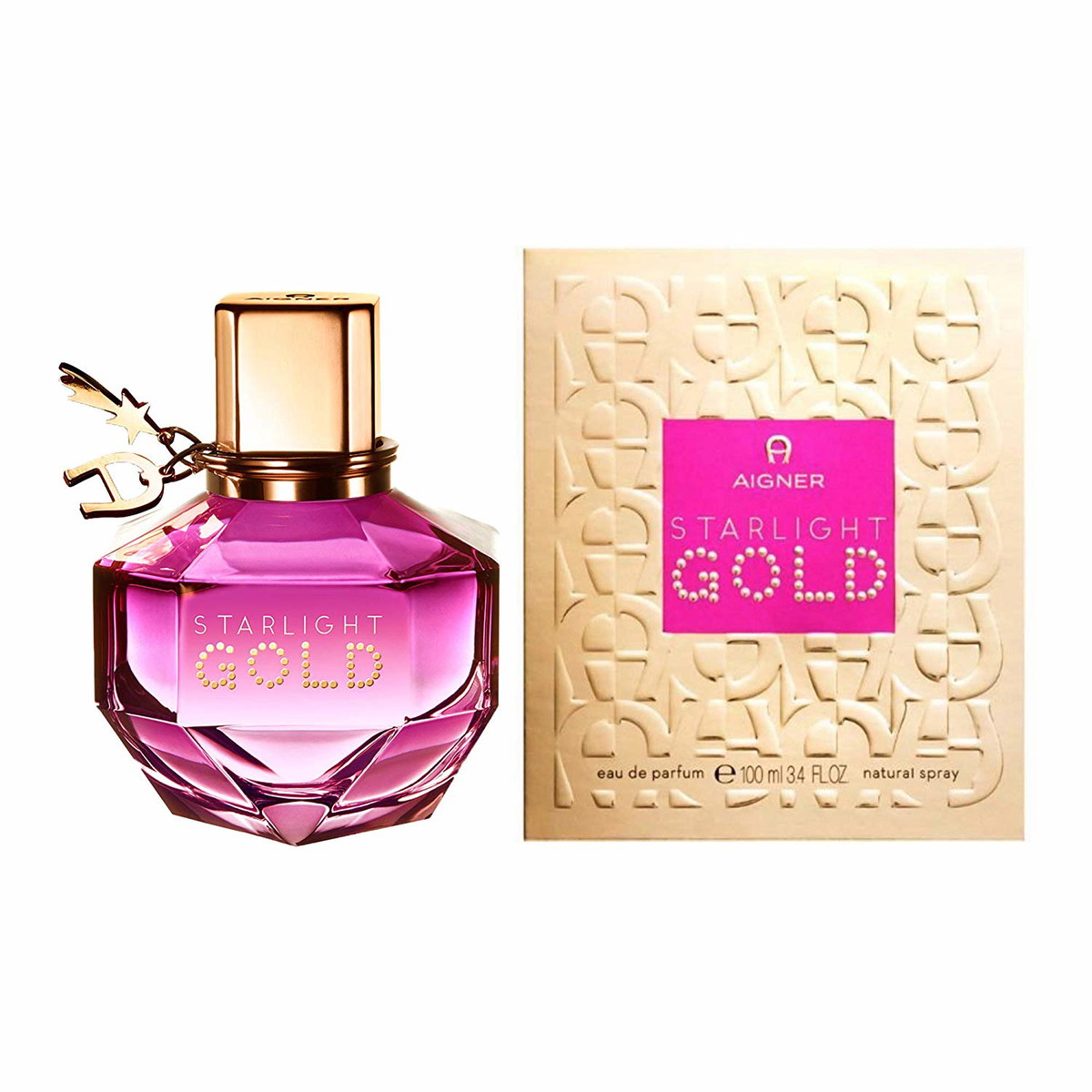 Etienne Aigner Ladies Starlight Gold EDP Spray 3.4 oz Fragrances 4013670000306