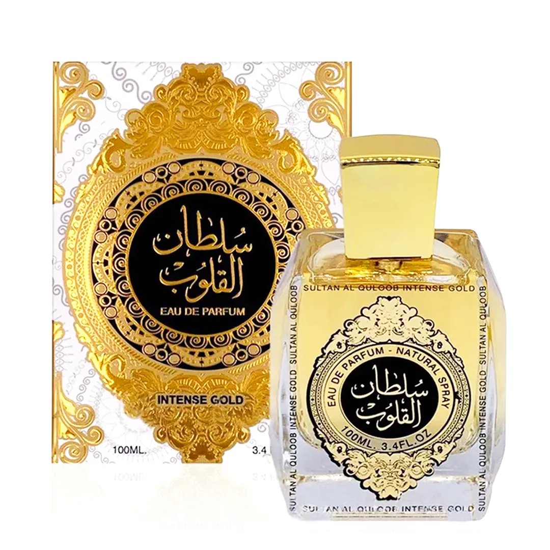 Ard Al Zaafaran Unisex Sultan Al Quloob Intense Gold EDP Spray 3.4 oz Fragrances 6423080714645