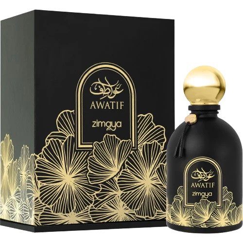 Zimaya Ladies Awatif Black EDP Spray 3.4 oz Fragrances 6290171074946