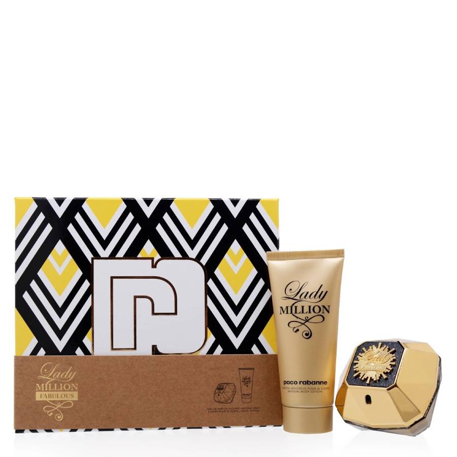 Paco Rabanne Ladies Lady Million Fabulous Gift Set Fragrances 3349668613663