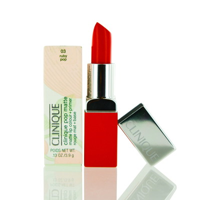 Clinique / Pop Matte Lip Color + Primer 03 Ruby Pop .13 oz